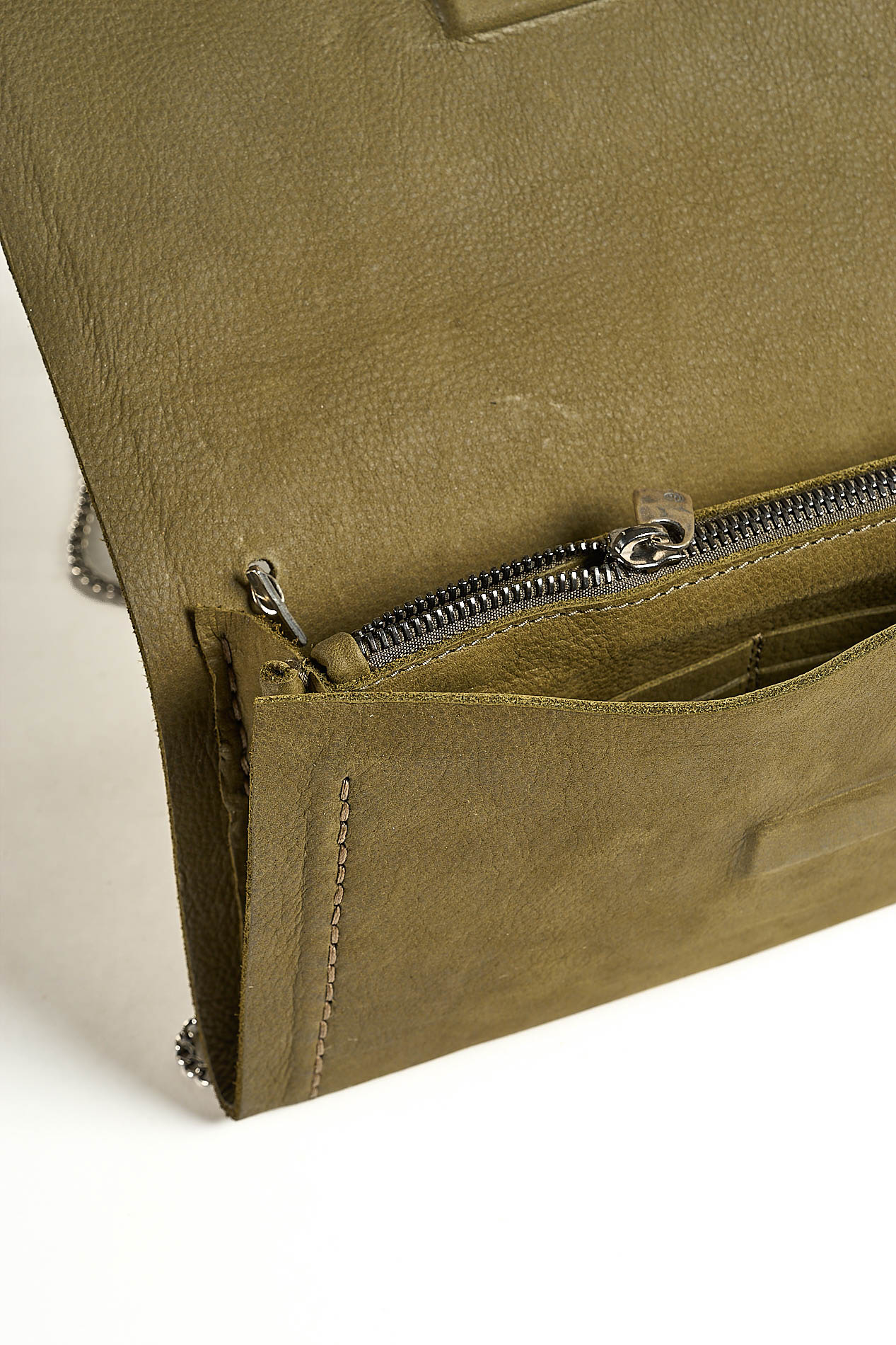 daniele basta leather and silver bags - DETAIL